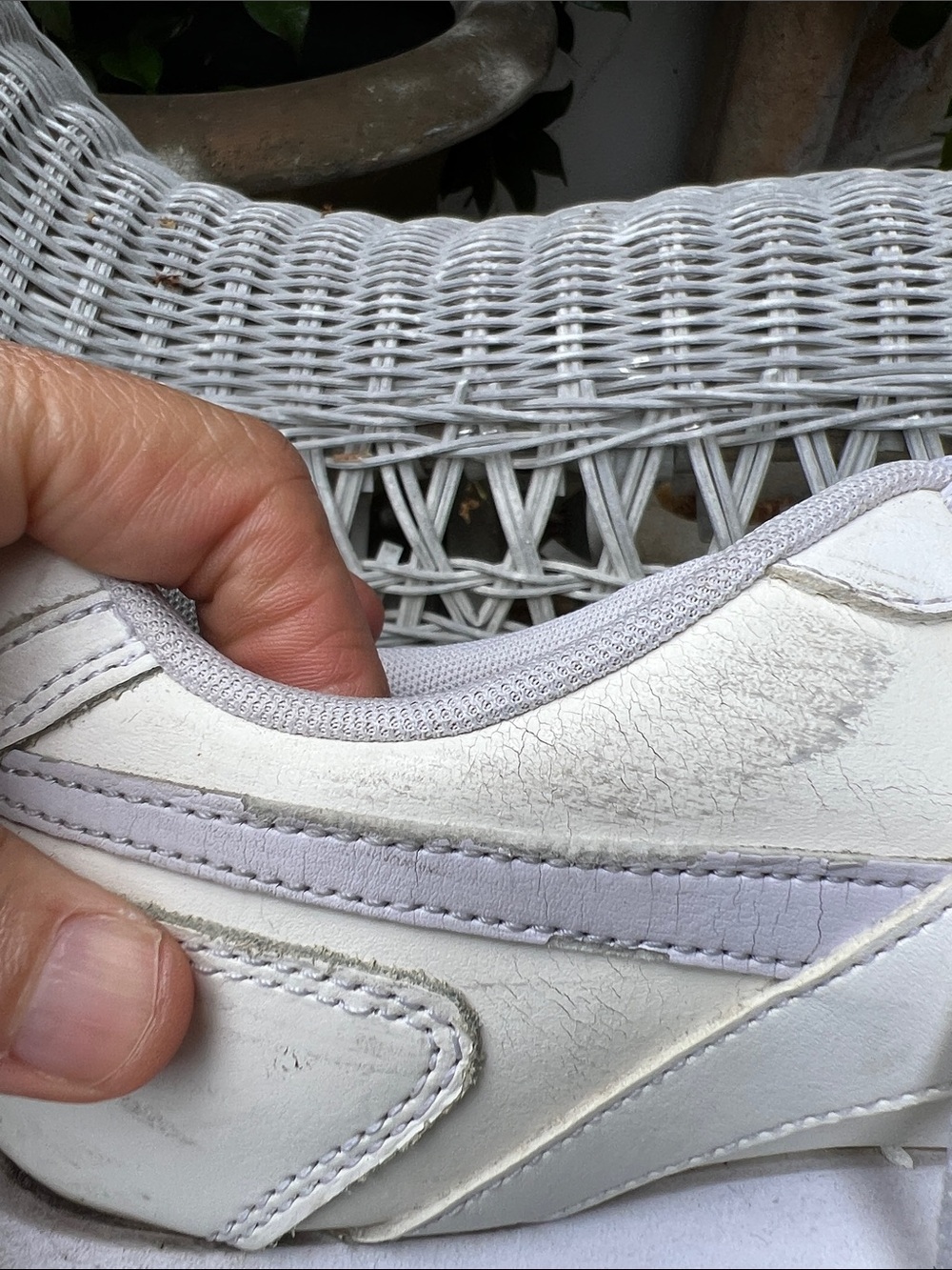 Rebook Vegan Leather Sneakers - Classic Low Top - Picture 4 of 8